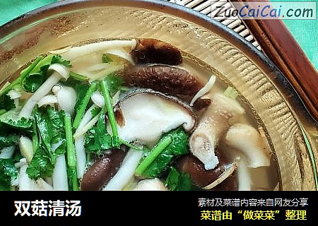 双菇清汤