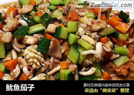 鱿鱼茄子