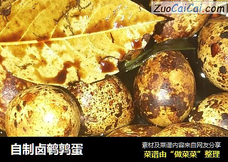 自制卤鹌鹑蛋