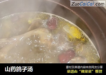 山药鸽子汤