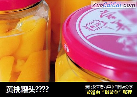 黄桃罐头????