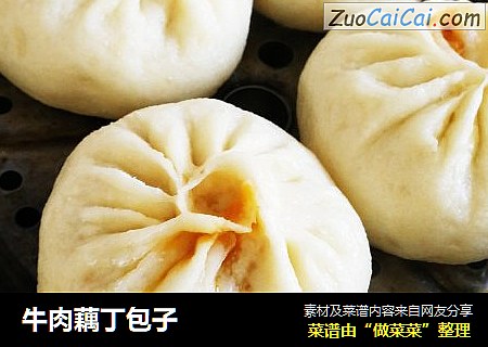 牛肉藕丁包子