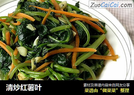 清炒红薯叶