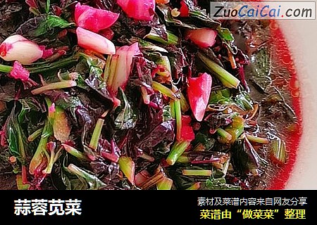 蒜蓉苋菜