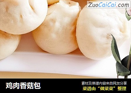 鸡肉香菇包