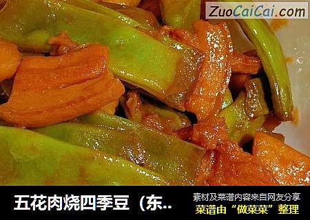五花肉烧四季豆（东北口味）