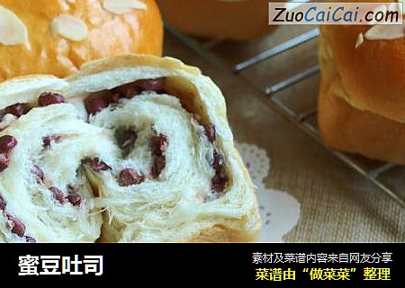 蜜豆吐司