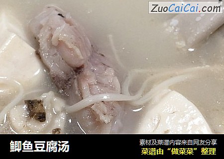 鲫鱼豆腐汤