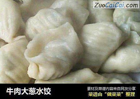 牛肉大葱水饺