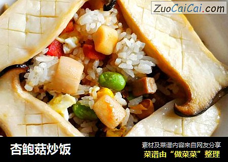 杏鲍菇炒饭