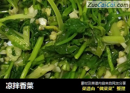 凉拌香菜