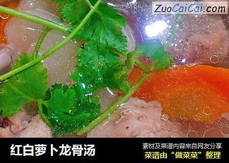 红白萝卜龙骨汤