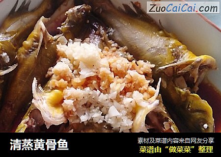 清蒸黄骨鱼