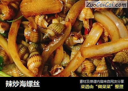 辣炒海螺丝