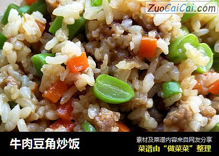 牛肉豆角炒饭