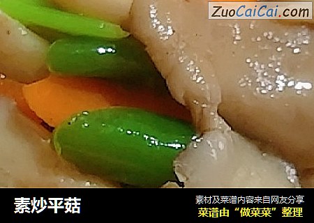 素炒平菇