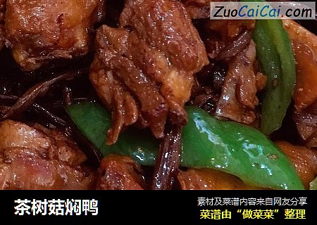 茶树菇焖鸭