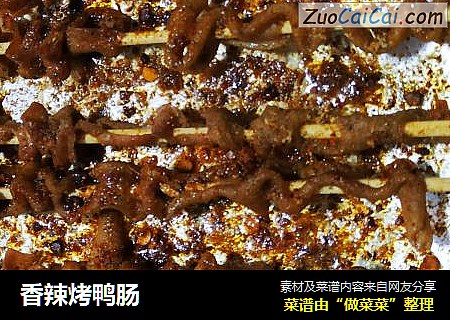香辣烤鸭肠