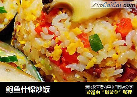 鲍鱼什锦炒饭