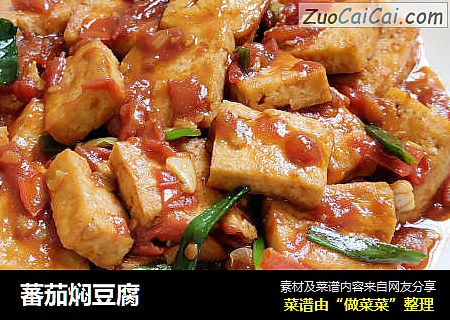 蕃茄焖豆腐
