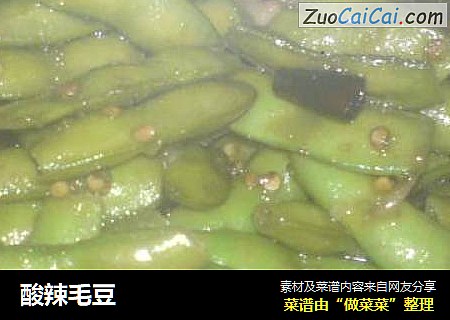 酸辣毛豆