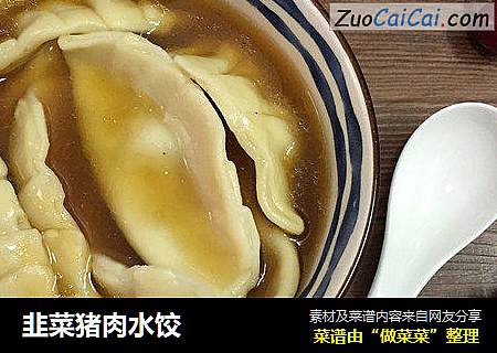 韭菜猪肉水饺