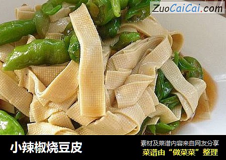 小辣椒烧豆皮