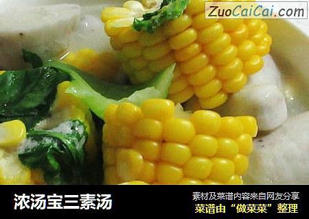 浓汤宝三素汤