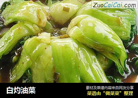 白灼油菜