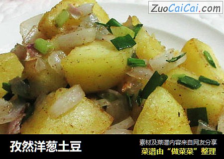 孜然洋葱土豆