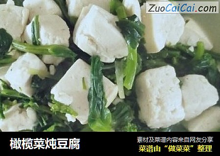 橄榄菜炖豆腐