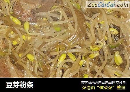 豆芽粉条