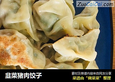 韭菜猪肉饺子