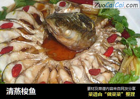 清蒸梭鱼