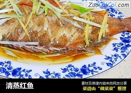 清蒸红鱼