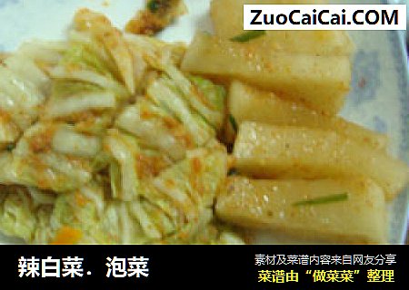 辣白菜．泡菜