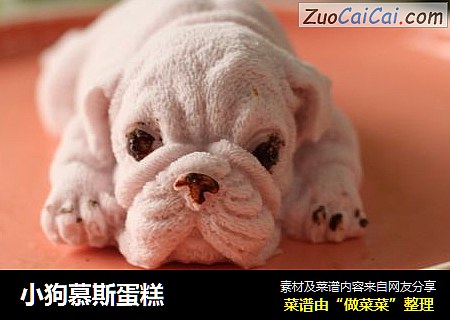 小狗慕斯蛋糕