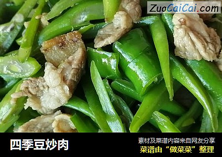 四季豆炒肉