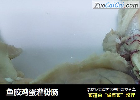 鱼胶鸡蛋灌粉肠