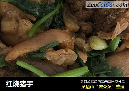 红烧猪手