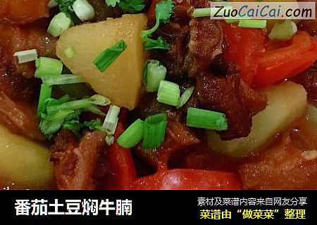 番茄土豆焖牛腩