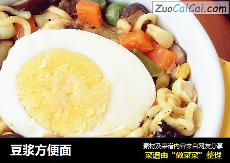 豆浆方便面