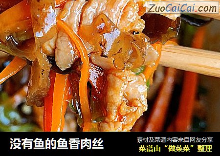 没有鱼的鱼香肉丝