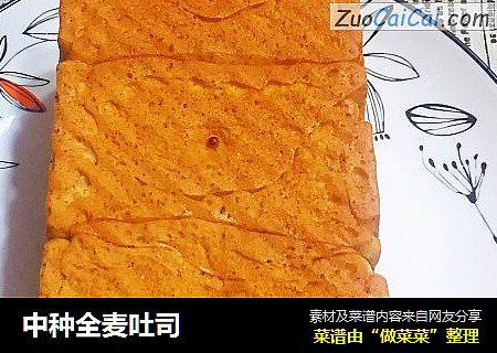 中种全麦吐司