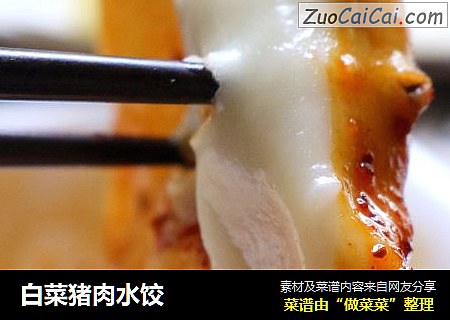 白菜猪肉水饺 