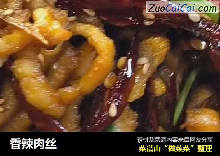 香辣肉丝