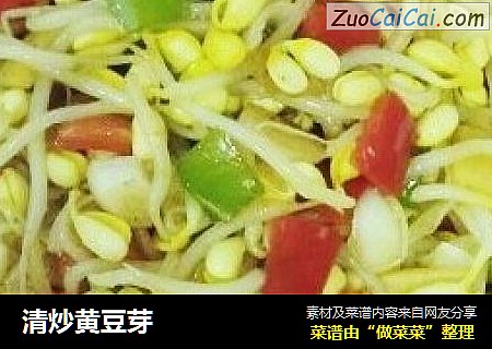 清炒黄豆芽