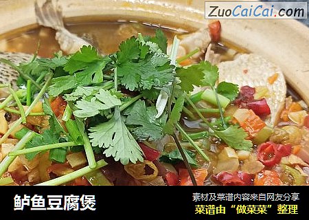 鲈鱼豆腐煲