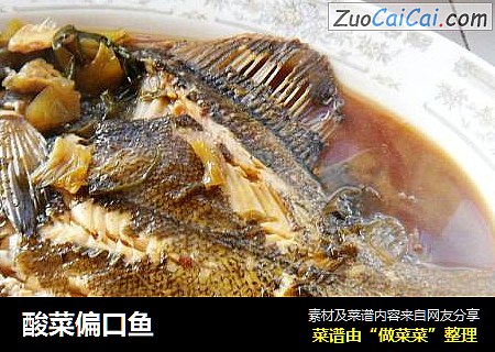 酸菜偏口鱼