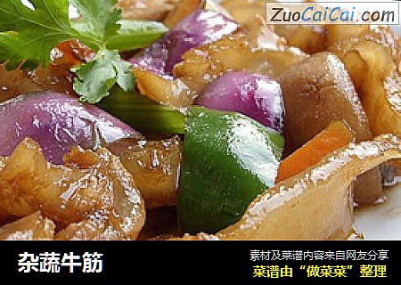 杂蔬牛筋